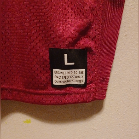 Nike Mens L Vapor Varsity Tackle Football Burgndy Practice Jersey 908729-057 NWT - Picture 3 of 11